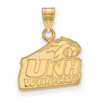 10k Gold LogoArt University of New Hampshire Small Pendant