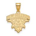 14k Gold LogoArt University of New Orleans U-N-O Medium Pendant