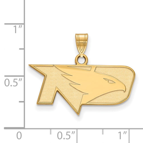 10k Gold LogoArt University of North Dakota Small Pendant