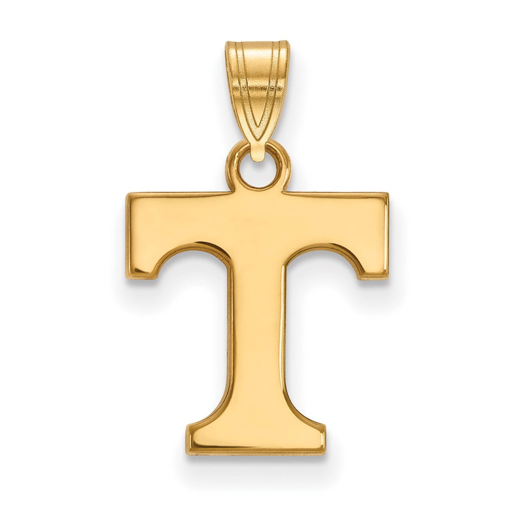 10k Gold LogoArt University of Tennessee Letter T Small Pendant