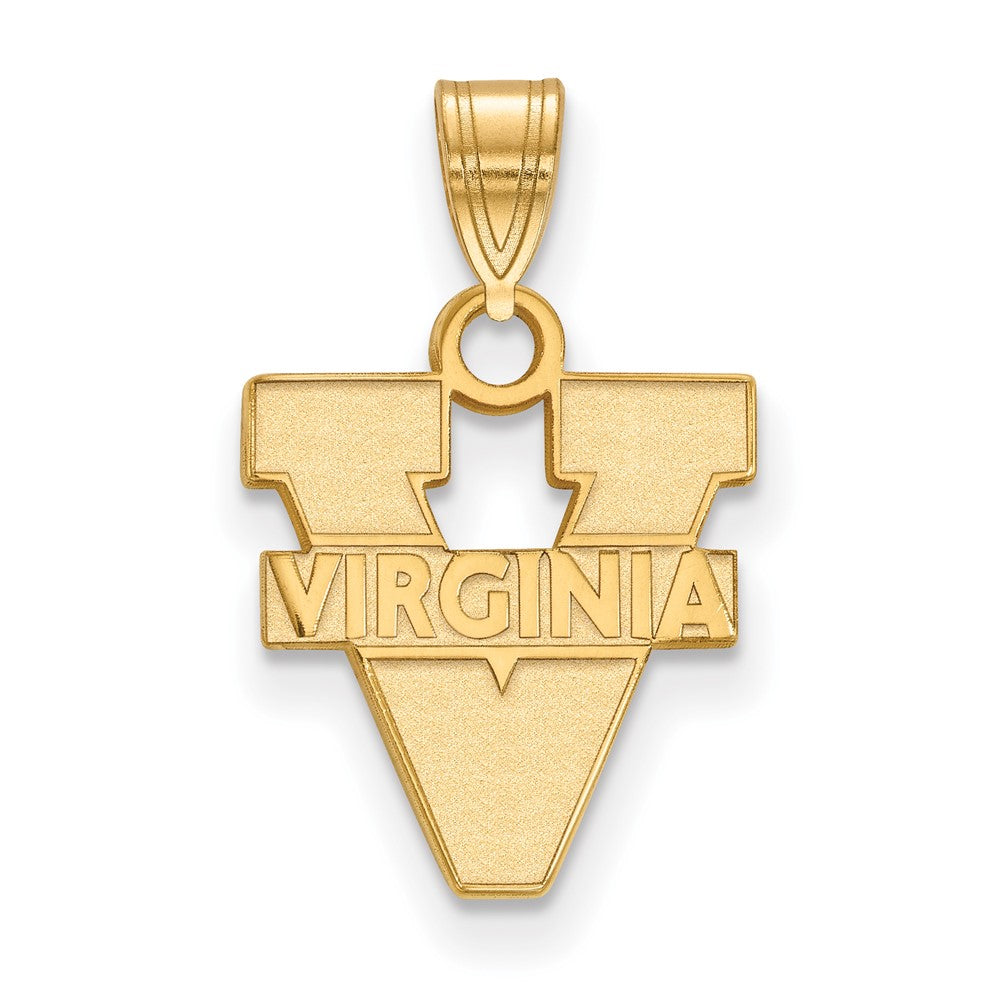 10k Gold LogoArt University of Virginia Small Pendant