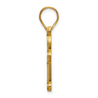 10k Gold LogoArt Baylor University Bears Medium Pendant
