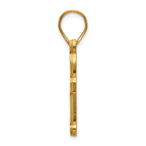 10k Gold LogoArt Baylor University Bears Medium Pendant