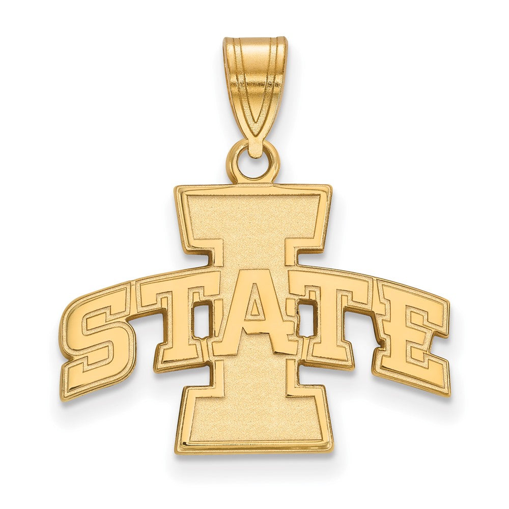 14k Gold LogoArt Iowa State University Medium Pendant