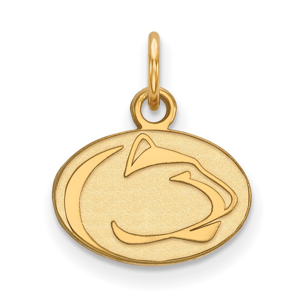 10k Gold LogoArt Penn State University Lion Extra Small Pendant