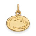 10k Gold LogoArt Penn State University Lion Extra Small Pendant