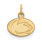 10k Gold LogoArt Penn State University Lion Extra Small Pendant
