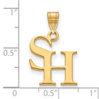 10k Gold LogoArt Sam Houston State University Medium Pendant