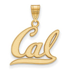 10k Gold LogoArt University of California Berkeley Medium Pendant