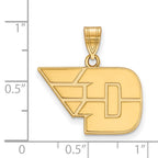 10k Gold LogoArt University of Dayton Medium Pendant