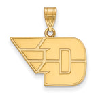 10k Gold LogoArt University of Dayton Medium Pendant