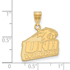 10k Gold LogoArt University of New Hampshire Medium Pendant
