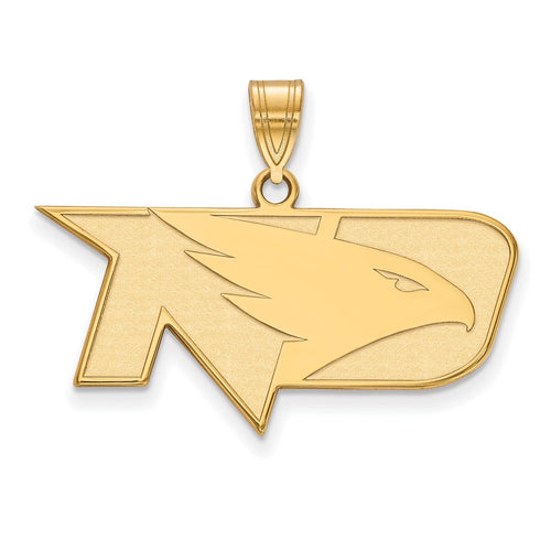 10k Gold LogoArt University of North Dakota Medium Pendant
