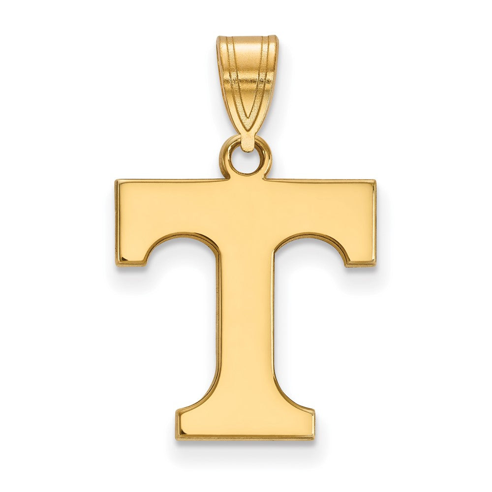 14k Gold LogoArt University of Tennessee Letter T Medium Pendant