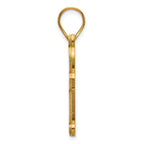 10k Gold LogoArt Baylor University Bears Large Pendant