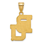 10k Gold LogoArt Baylor University Bears Large Pendant