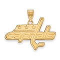 10k Gold NHL LogoArt Washington Capitals Large Pendant