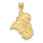 10k Gold LogoArt Coastal Carolina University Chanticleer Large Pendant