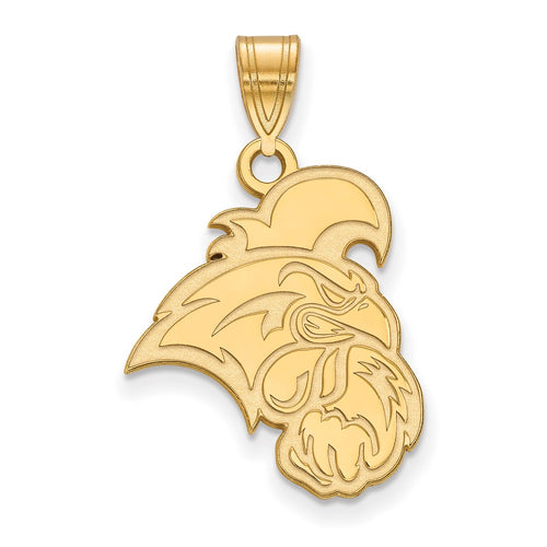 10k Gold LogoArt Coastal Carolina University Chanticleer Large Pendant