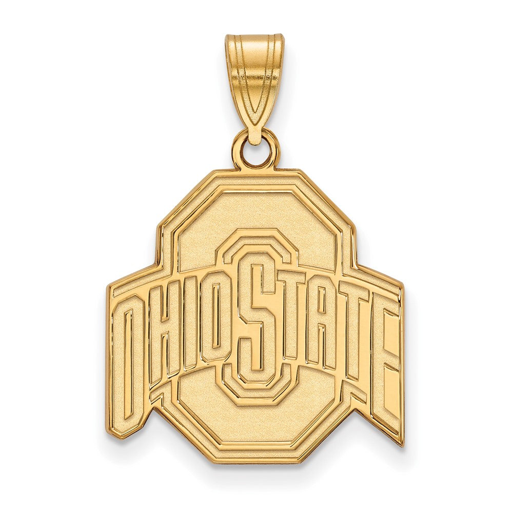 14k Gold LogoArt The Ohio State University Large Pendant