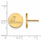 10k Gold LogoArt Samford University Small Post Earrings