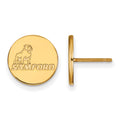 10k Gold LogoArt Samford University Small Post Earrings