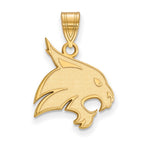 10k Gold LogoArt Texas State University Bobcat Large Pendant