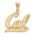 Sterling Silver Gold-plated LogoArt University of California Berkeley Large Pendant