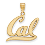10k Gold LogoArt University of California Berkeley Large Pendant