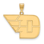 10k Gold LogoArt University of Dayton Large Pendant