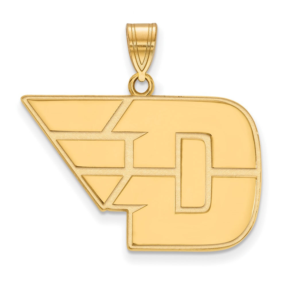 10k Gold LogoArt University of Dayton Large Pendant