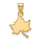 10k Gold LogoArt Indiana State University I-S Small Pendant