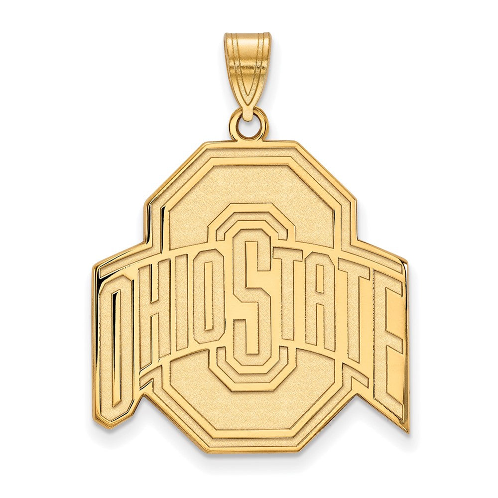 10k Gold LogoArt The Ohio State University Extra Large Pendant