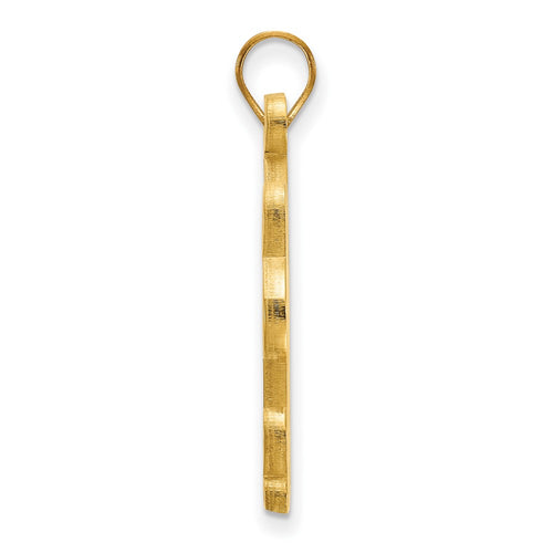 10k Gold LogoArt University of Pittsburgh Extra Large Pendant