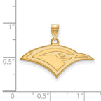 10k Gold LogoArt University of Tennessee at Chattanooga Mockingbird Small Pendant