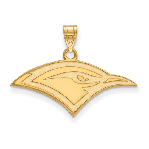 10k Gold LogoArt University of Tennessee at Chattanooga Mockingbird Small Pendant