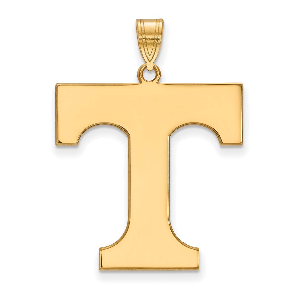 14k Gold LogoArt University of Tennessee Letter T Extra Large Pendant