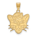 10k Gold LogoArt Brigham Young University Cougar Large Pendant