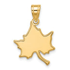 10k Gold LogoArt Indiana State University I-S Large Pendant