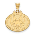 14k Gold LogoArt St. Cloud State University Husky Large Pendant