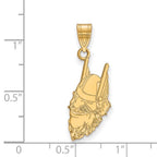 10k Gold LogoArt University of Idaho Joe Vandal Large Pendant