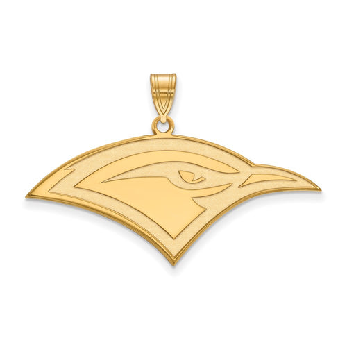 10k Gold LogoArt University of Tennessee at Chattanooga Mockingbird Large Pendant