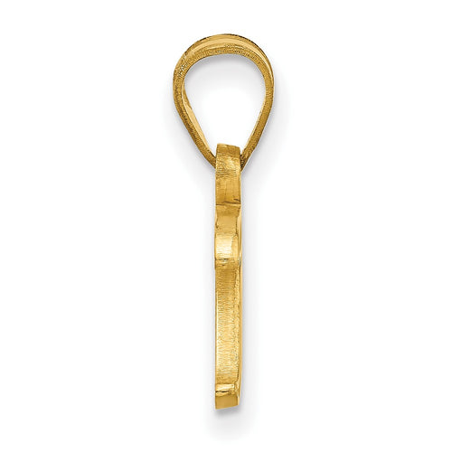 10k Gold LogoArt University of Tulsa T-U Large Pendant