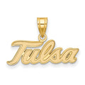 14k Gold LogoArt University of Tulsa T-U Large Pendant