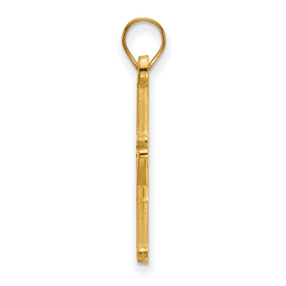 14ky LogoArt Vanderbilt University Large Pendant