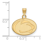 10k Gold LogoArt Penn State University Lion Small Pendant