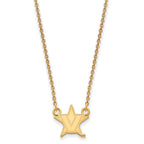 10ky LogoArt Vanderbilt University Small Pendant w/Necklace