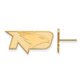 14k Gold LogoArt University of North Dakota Small Post Earrings