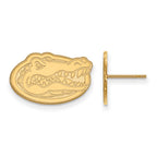 10k Gold LogoArt University of Florida Gator Small Post Earrings