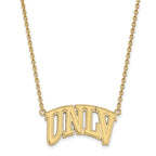 14k Gold LogoArt University of Nevada-Las Vegas U-N-L-V Large Pendant 18 inch Necklace
